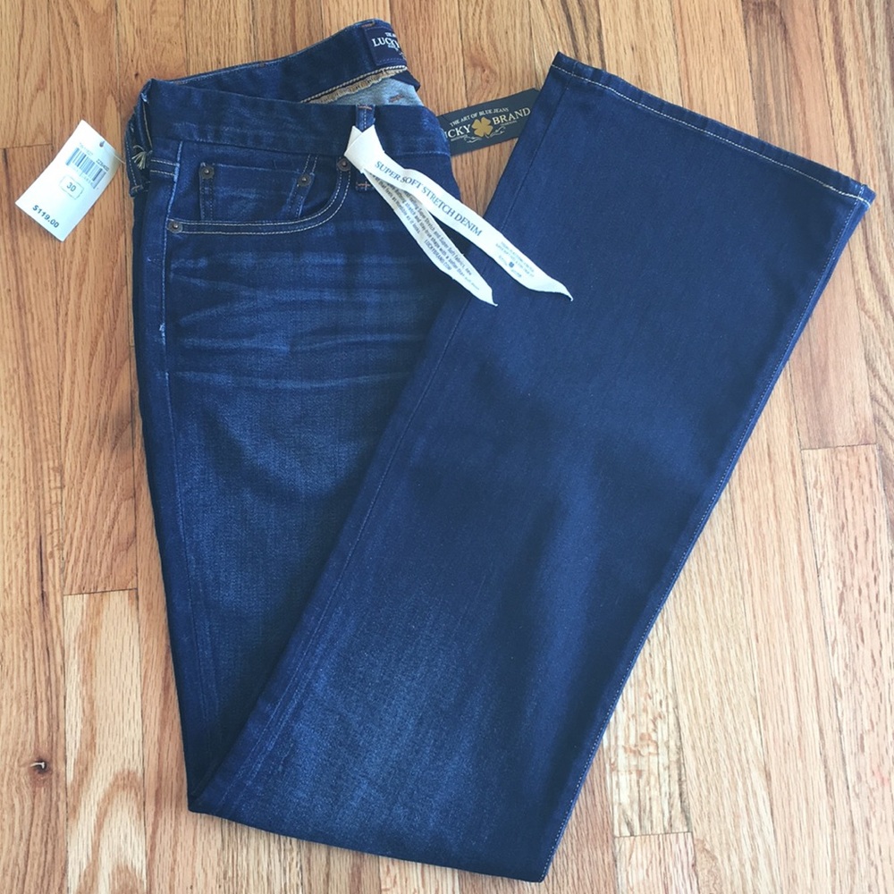 Lucky Brand jeans.  The sweet jean.